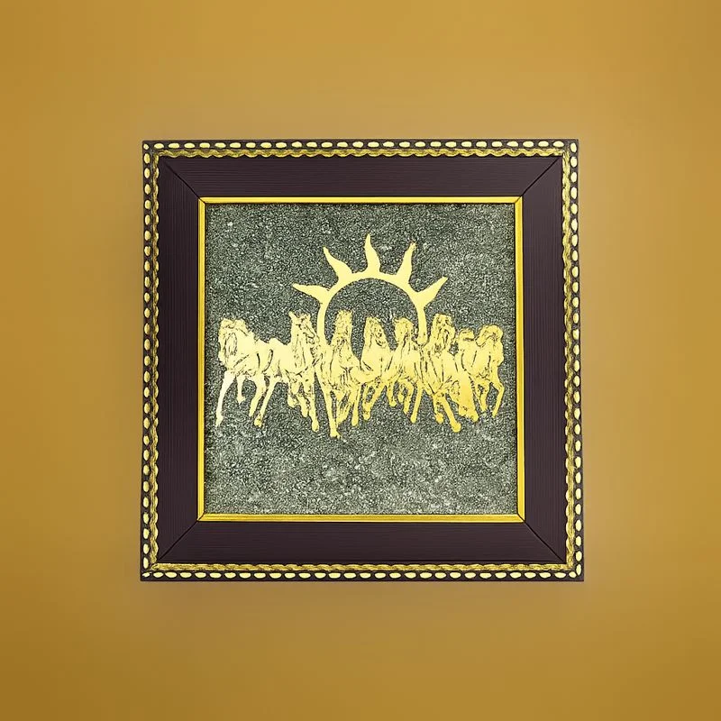 7 Horses Pyrite Frame