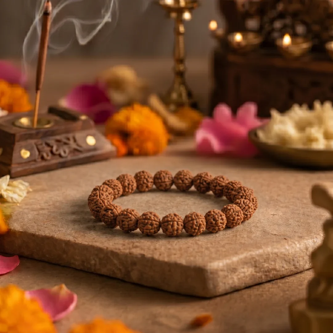 5 Mukhi Rudraksha Bracelet